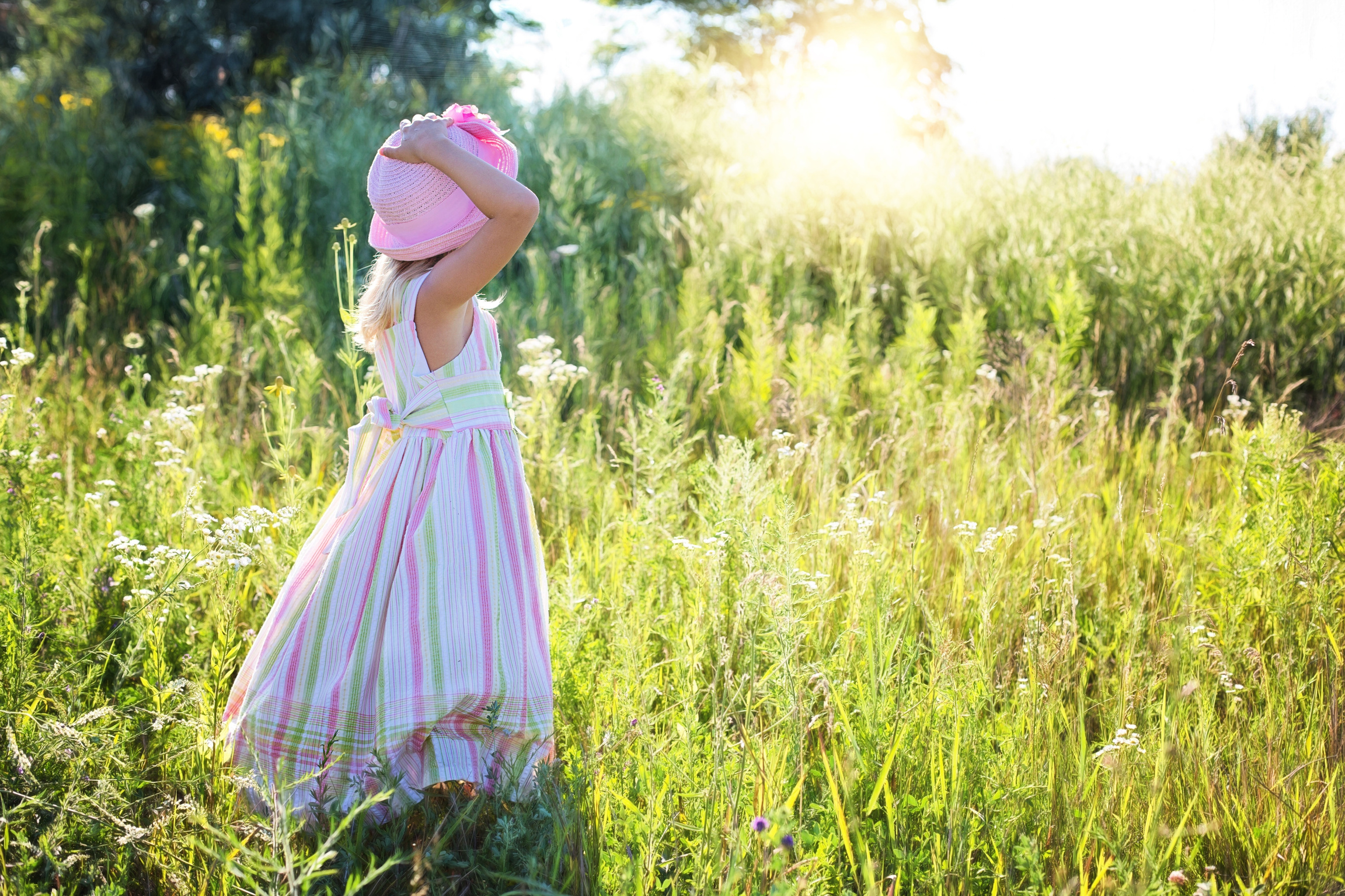 Little Girl in Nature